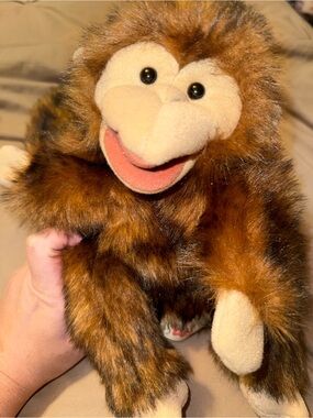 Folkmanis monkey puppet
